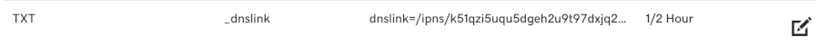 GoDaddy DNS Settings